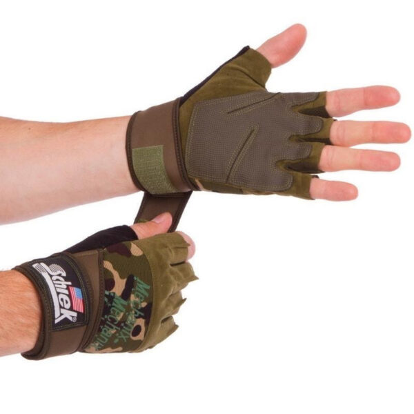Тактичні рукавиці безпалі Schiek Mechanix