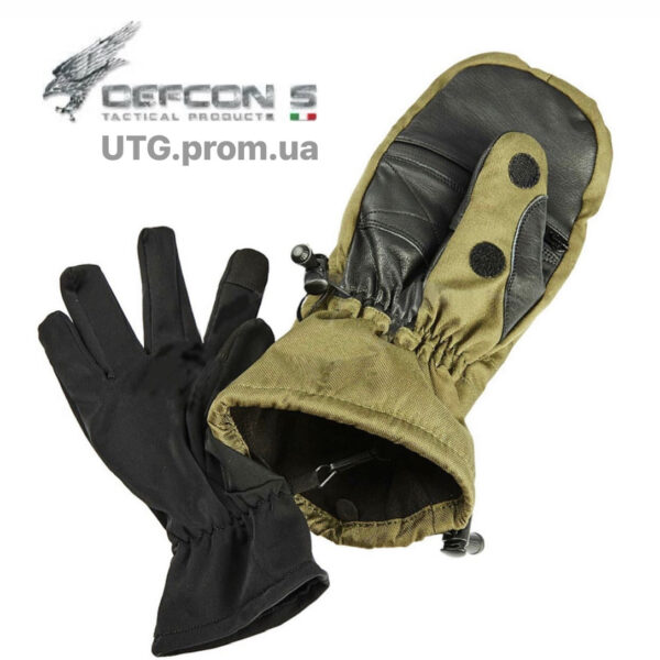 Перчатки Defcon 5 WINTER MITTTEN кольору Олива