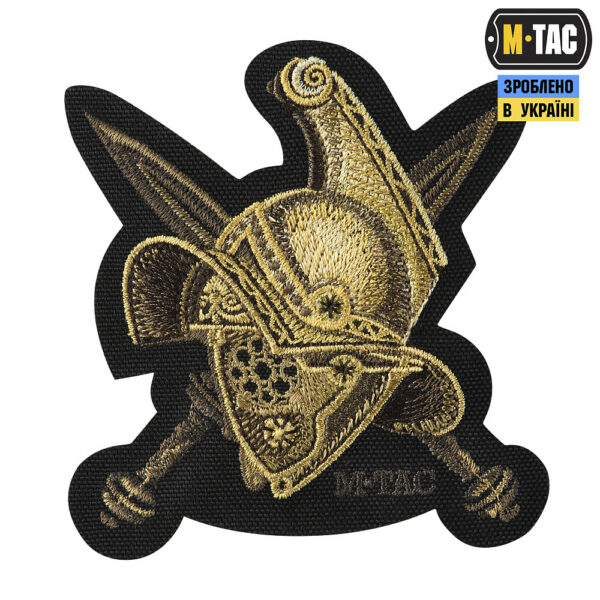 Нашивка Gladiator Helmet (вишивка) Black
