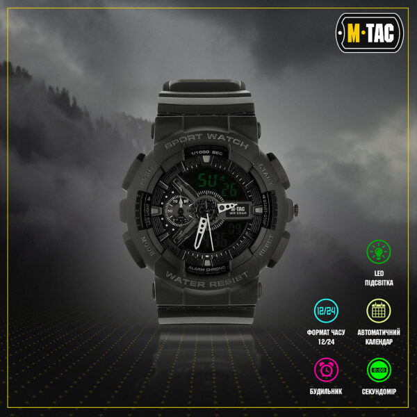 Часы M-Tac Sport Black