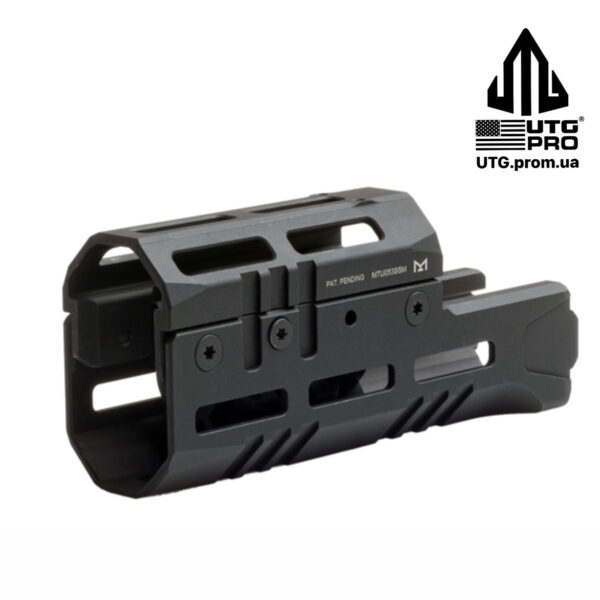 Цівка Leapers UTG PRO Super Slim для АК 47/74. M-LOK. Black