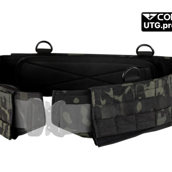 Пояс Condor Slim Battle Belt Molle. Чорний мультикам