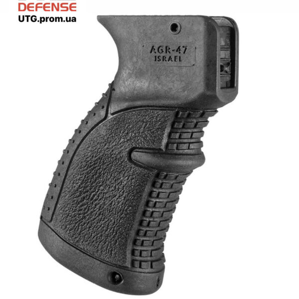 Ручка пістолетна FAB Defense AGR-47 прогумована для АК-47/74 (Сайга). Колір чорний