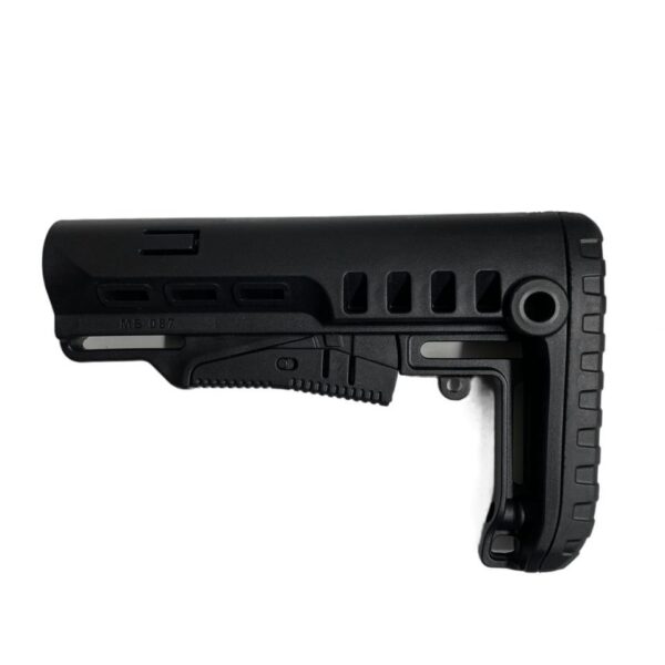 Приклад DLG TBS TACTICAL чорний для гвинтівок із трубкою розміру Mil-Spec