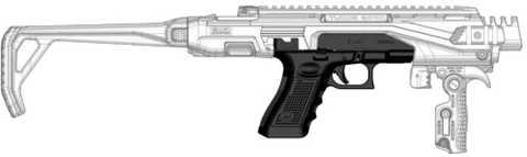 Обвіс тактичний FAB Defense K.P.O.S. Scout для Glock 17/19. К: чорний