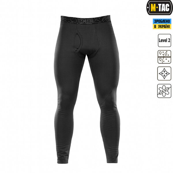 M-TAC ТЕРМОШТАНИ ФЛІС DELTA LEVEL 2 BLACK