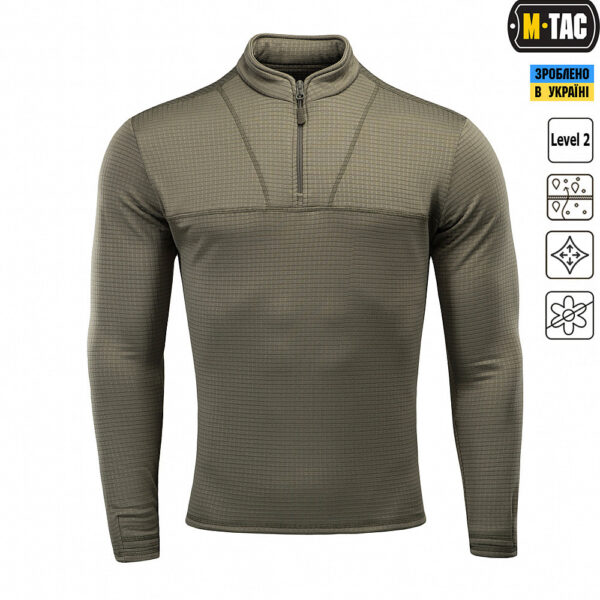 M-TAC ТЕРМОСОРОЧКА ФЛІС DELTA LEVEL 2 ARMY OLIVE
