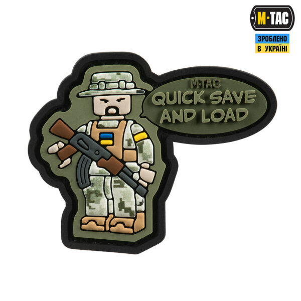 M-TAC НАШИВКА QUICK SAVE (PVC) MM14