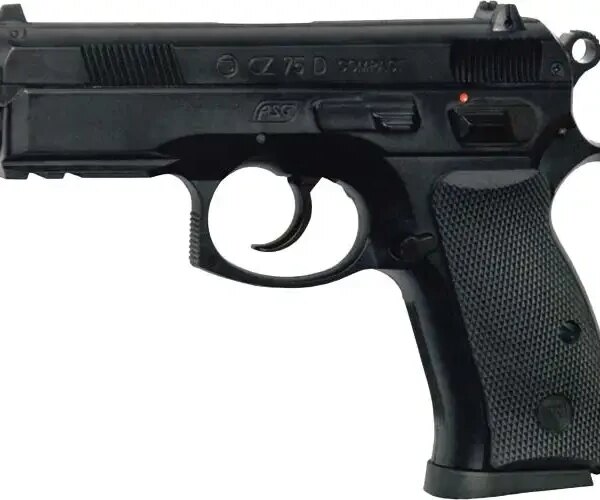 Пістолет пневматичний ASG CZ 75D Compact BB кал. 4.5 мм