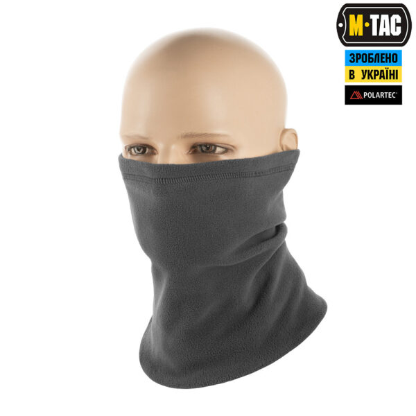 M-TAC ШАРФ-ТРУБА ДОВГИЙ POLARTEC  Dark Grey