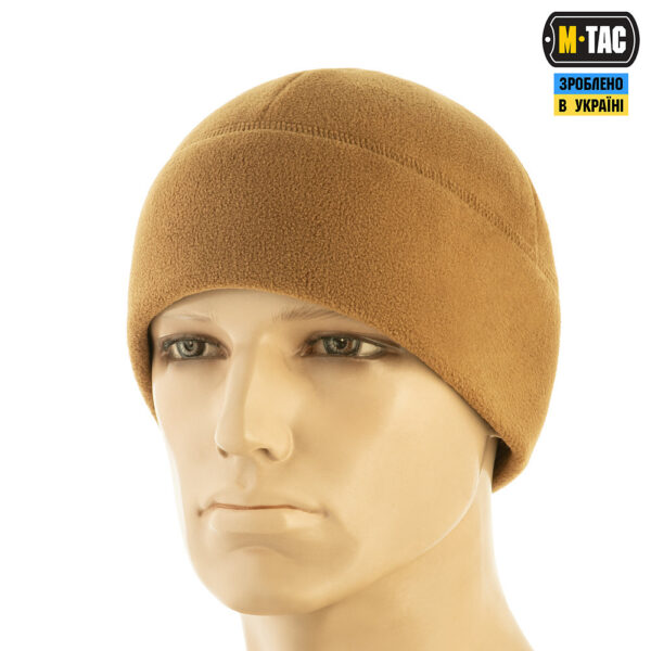 M-TAC ШАПКА WATCH CAP ELITE ФЛІС (320Г/М2) WITH SLIMTEX Coyote Brown