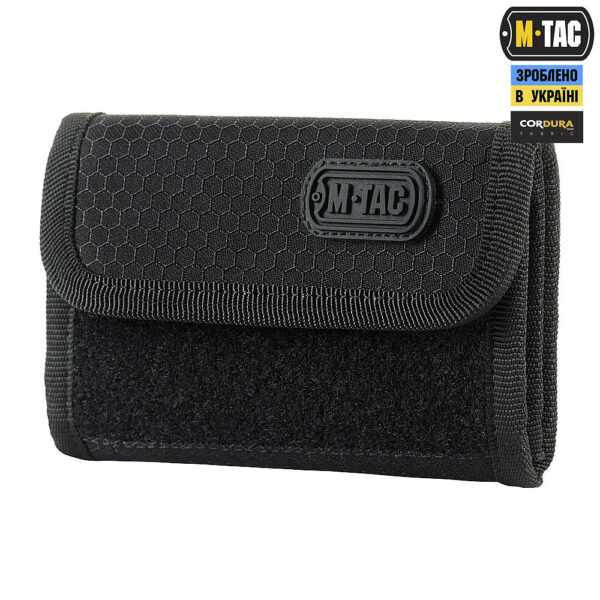 M-Tac гаманець з липучкою Elite Gen.II Hex Black