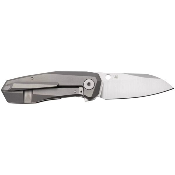 Ніж Spyderco Techno 3 Titanium Grey